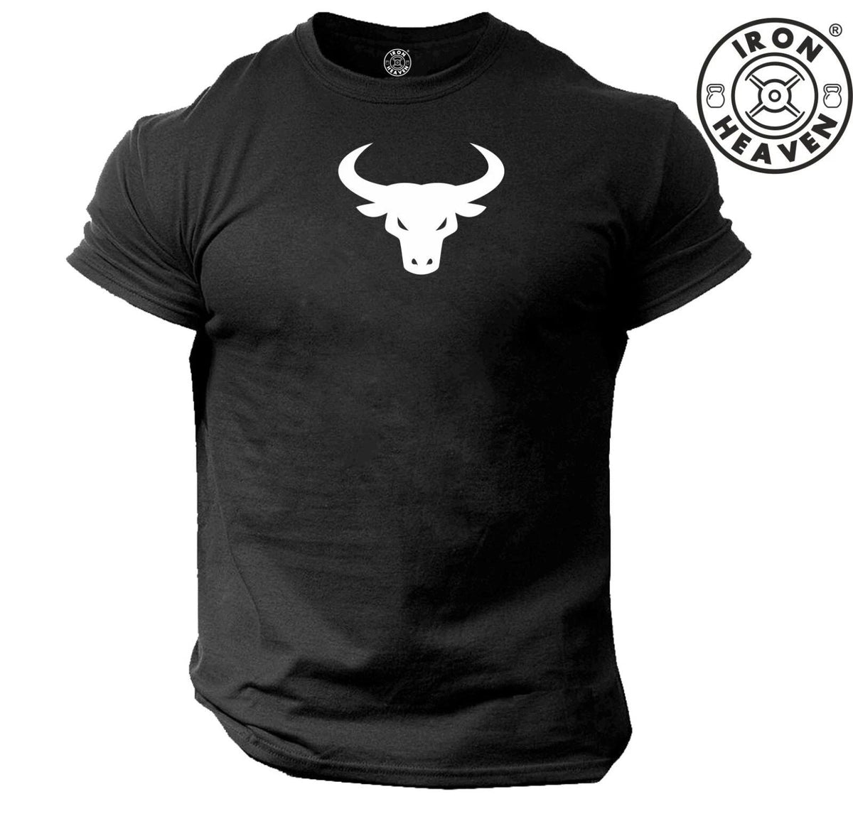 Bull T Shirt Gym Clothing Bodybuilding Training Workout Exercise Boxing MMA Top Unisex