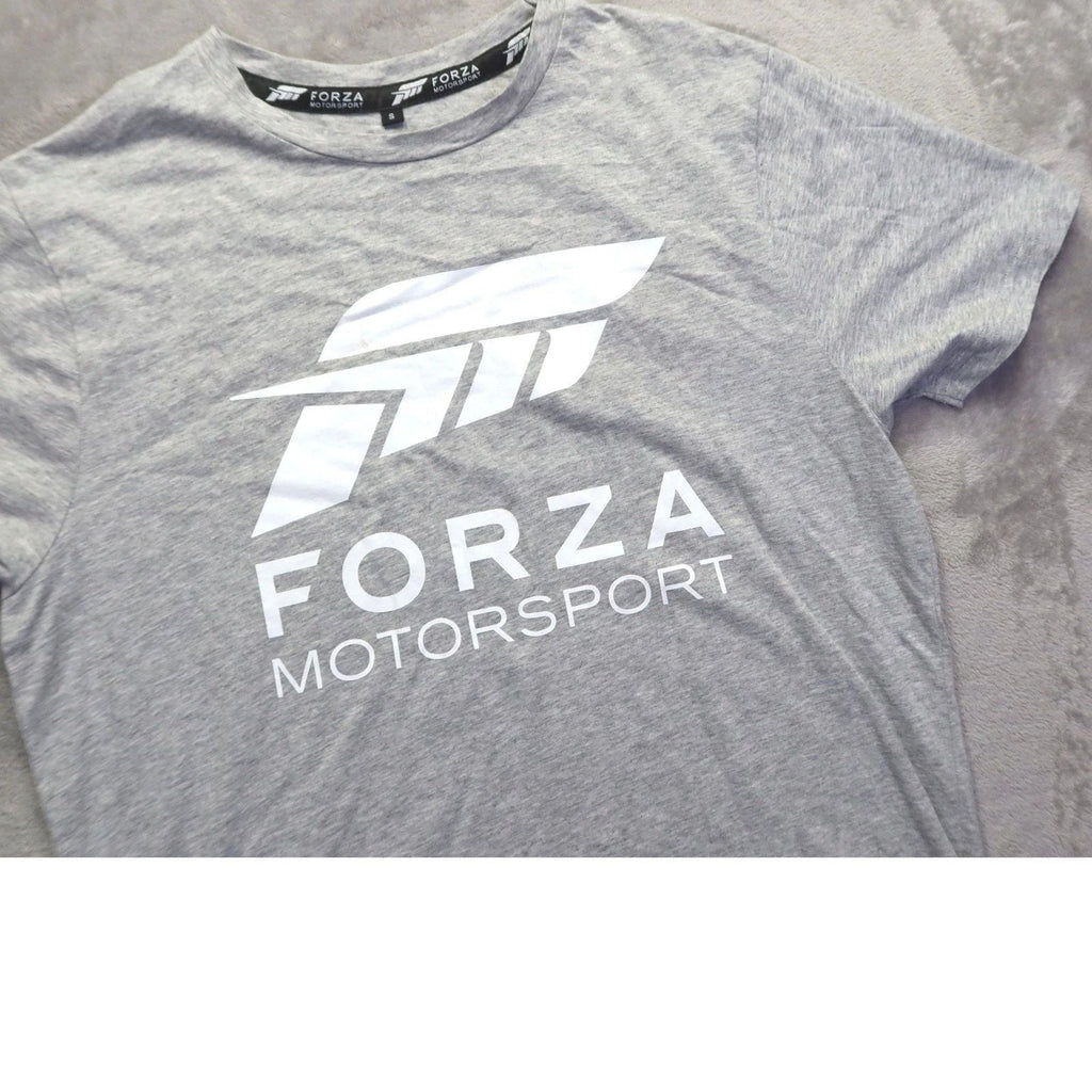 Forza Motorsport 2017 Race Crew Graphic Gray Men's S Gaming Xbox Tee Unisex