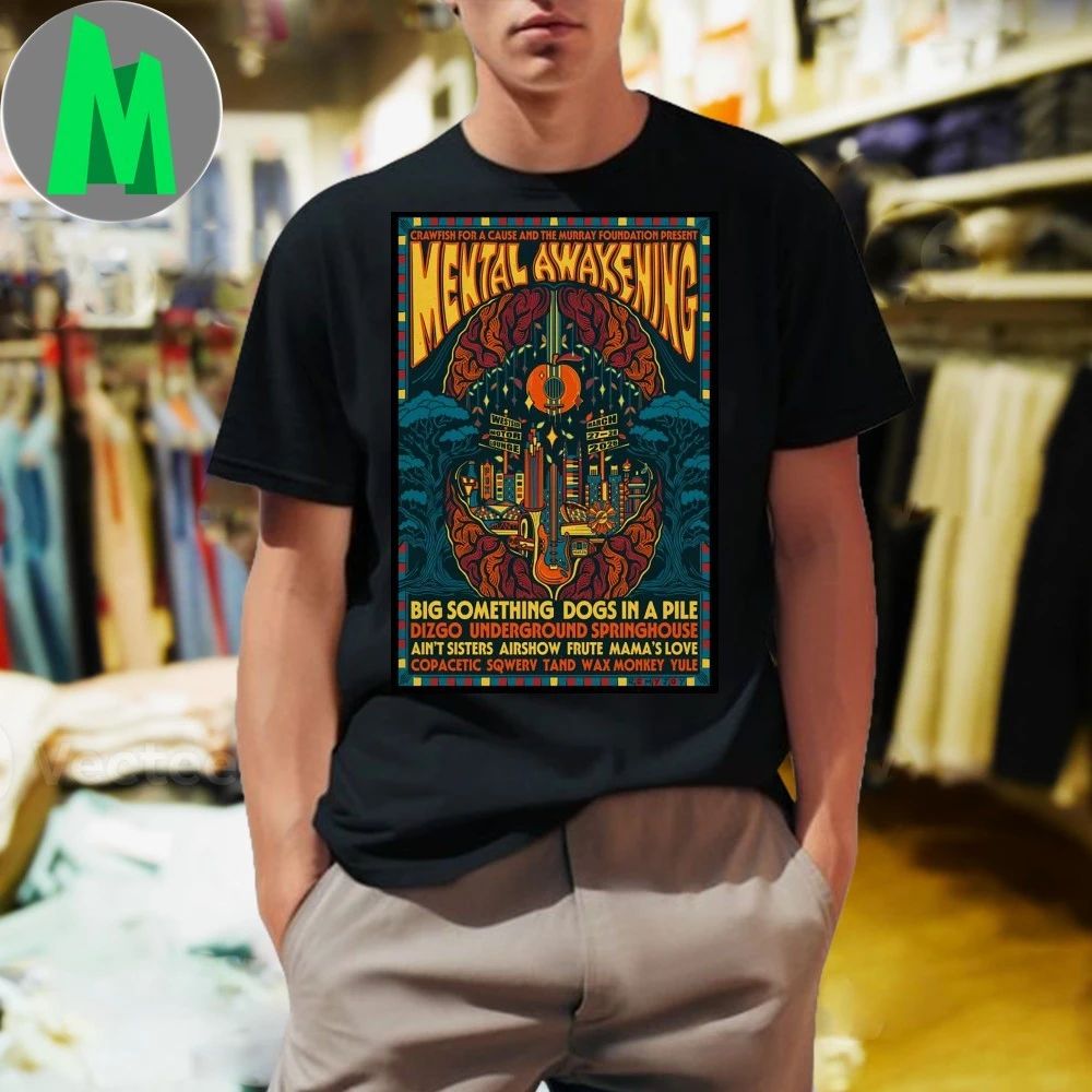 Original Mental Awakening Fest Atlanta Ga Mar Event 27-28 2026 Poster Shirt Unisex