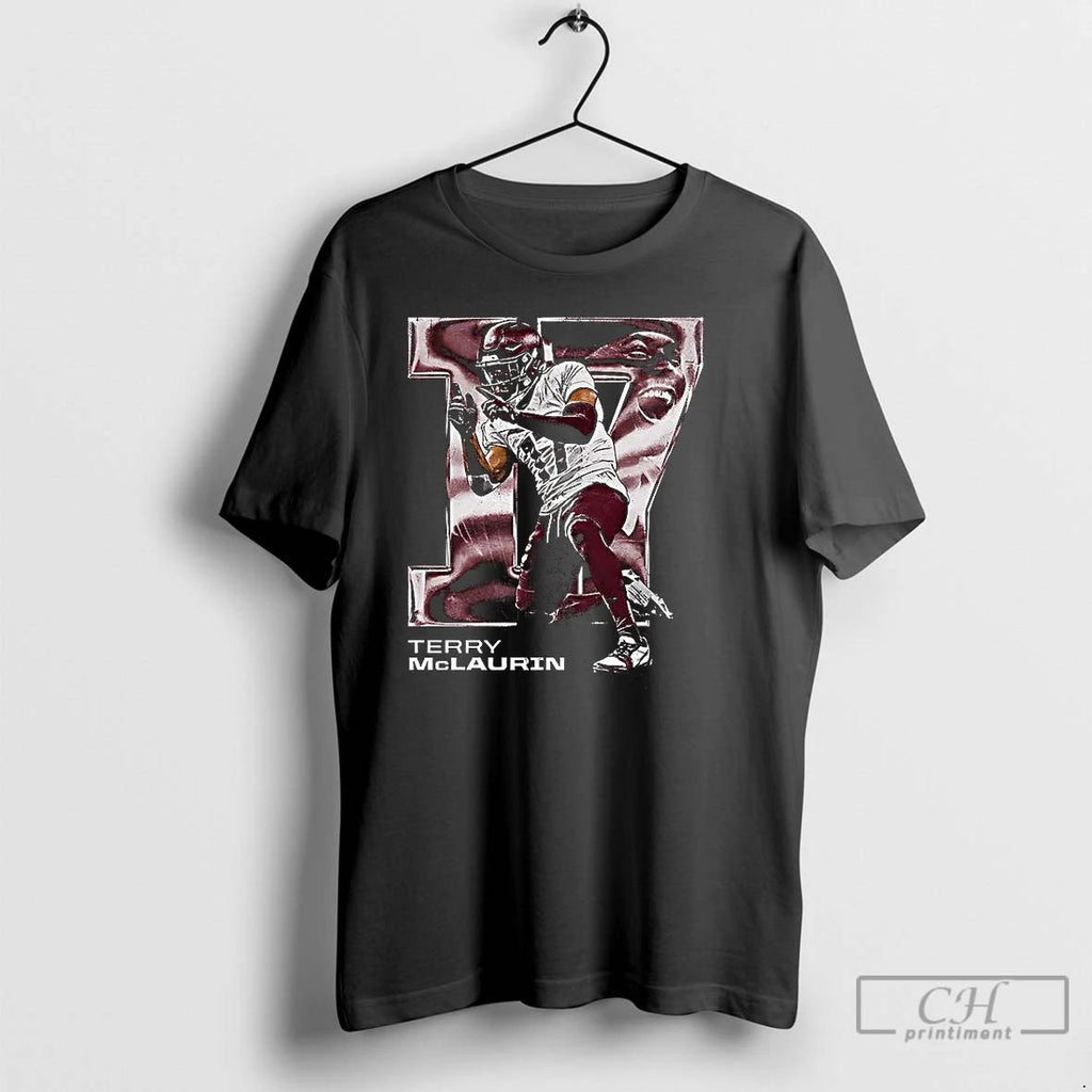 Classic Terry Mclaurin Washington Commanders Football Chrome Number 69 T Shirts Unisex