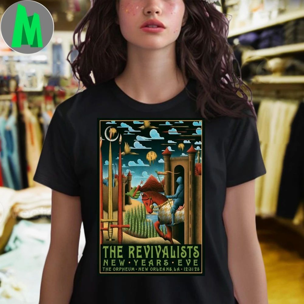 Original The Revivalists Dec 31 2025 New Orleans LA Poster Shirt Unisex