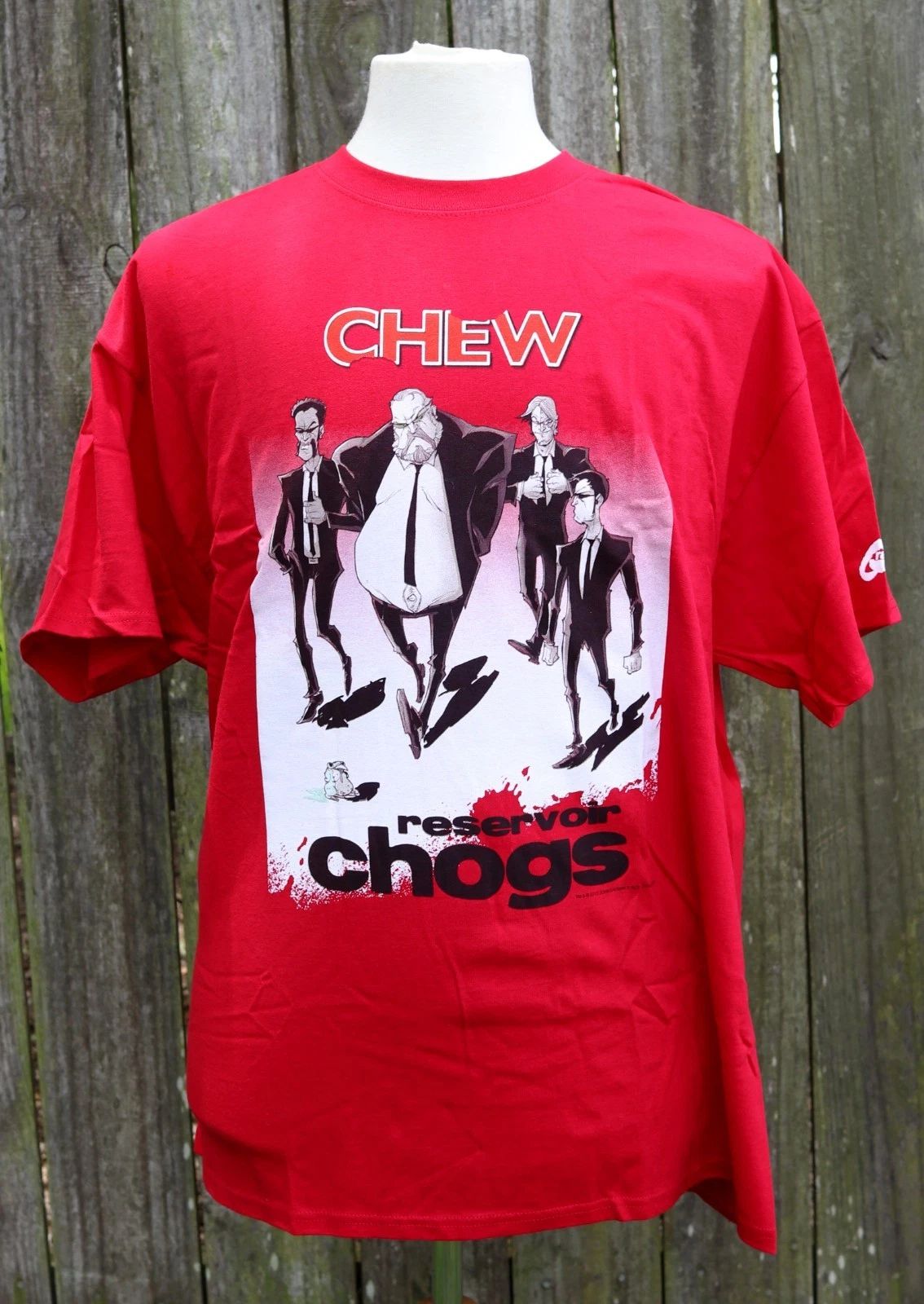 NOS 2013 Chew Reservoir Chogs John Layman Graphitti T Shirt - Multiple Sizes Unisex