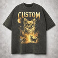 Chihuahua Howling Comfort Tee Custom Dog Lover Gift Shirt Unisex Unisex