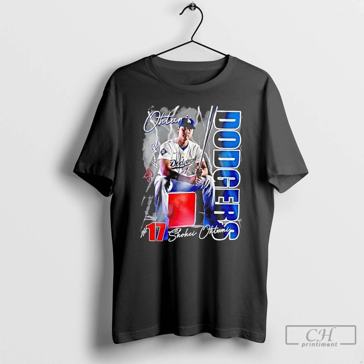 Classic Los Angeles Dodgers Shohei Ohtani With No 50 T Shirts Unisex