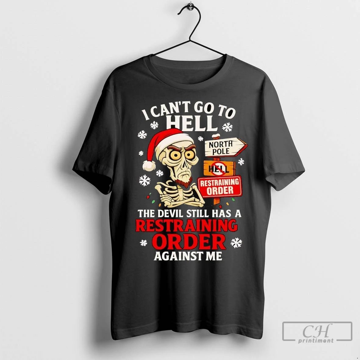 Premium Achmed I Cant Go To Hell The Devil Still Has A Restraining Order Christmas Unisex