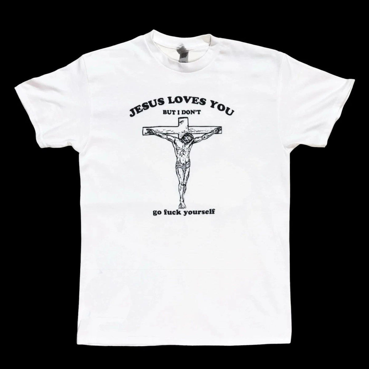 JESUS LOVES YOU BUT I DONT ZOMBIE OTIS 3 FROM HELL GRAPHIC HORROR Unisex
