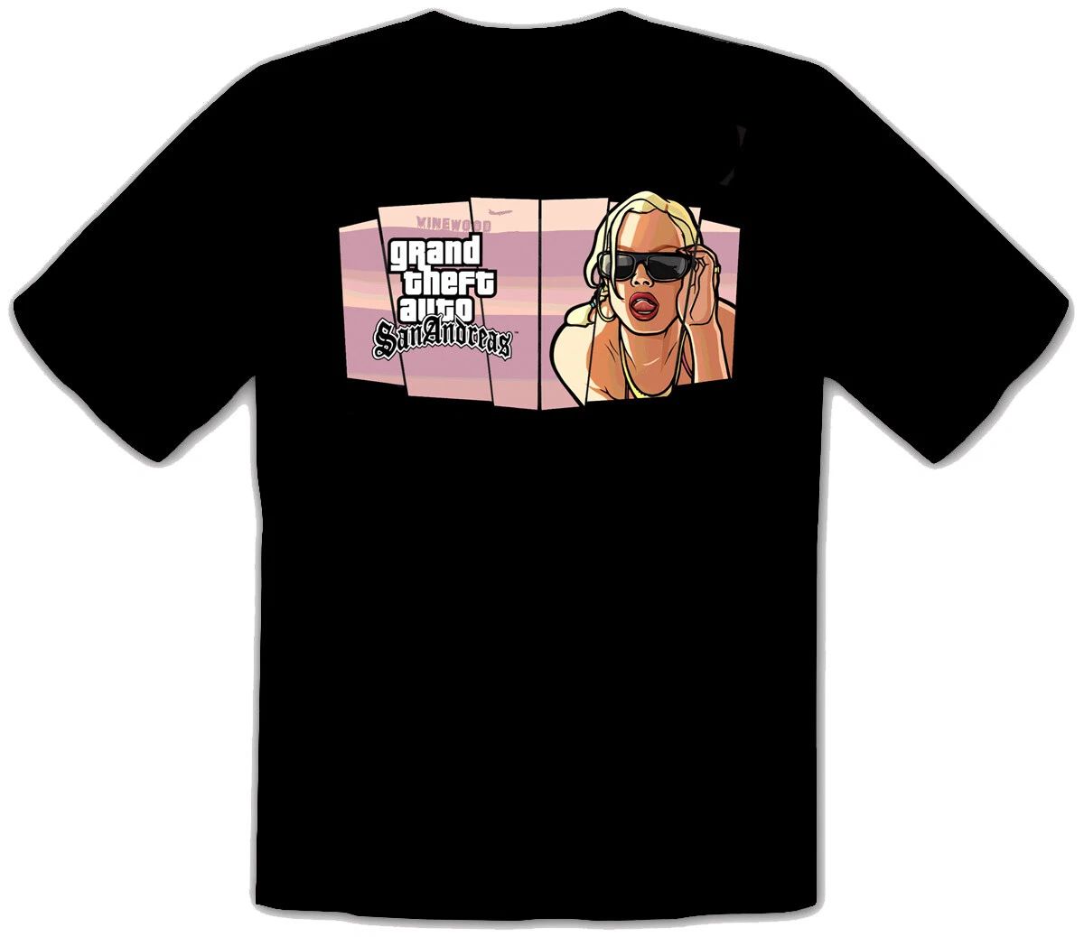 GTA GTA 5 Grand Theft Auto 5 Rockstar San-Andreas Black Music -127 Unisex