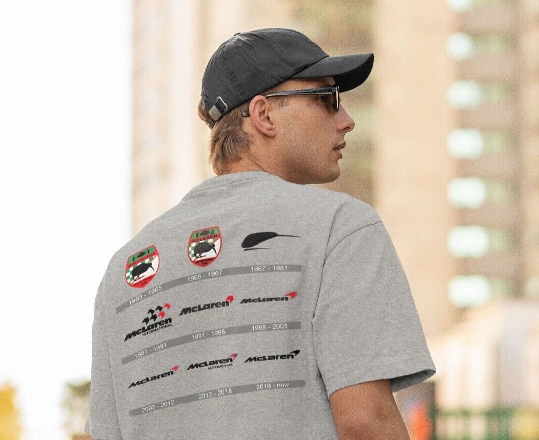 McLaren Racing Logo Evolution S-2XL Unisex