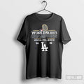 Classic Los Angeles Dodgers World Series Champions Back To Back 2025 T Shirts Unisex