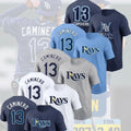 SALE 30%- Junior Caminero #31 Tampa Bay Rays 2025 Name & Number Fans Gift Unisex