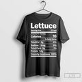 Premium Lettuce Costume Nutrition Facts Unisex
