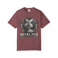 Metal Fan Vintage Retro Electric Fan Graphic Tee, Funny Rock Music Shirt Unisex