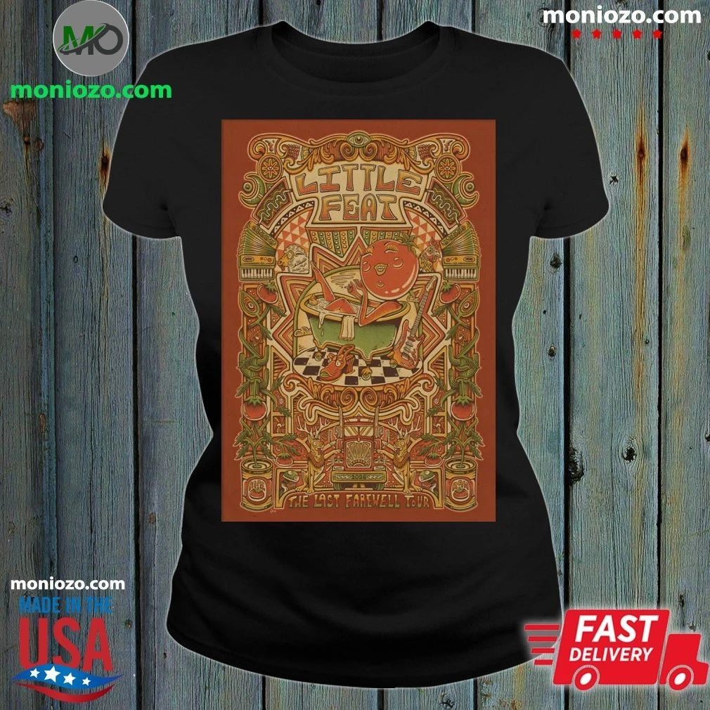 Little Feat The Last Farewell Tour 26 Poster Shirt Unisex