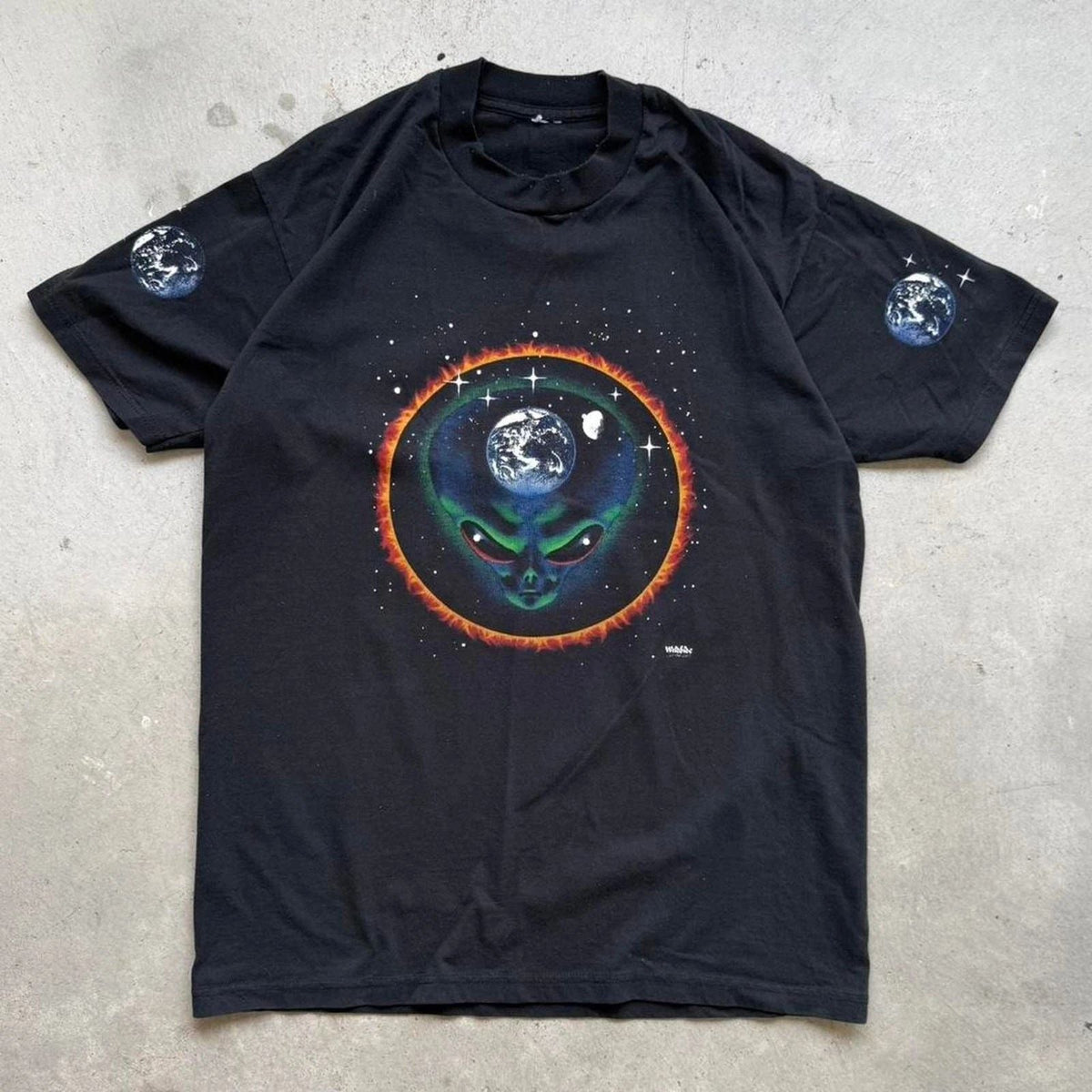 Vintage 90s Alien Earth Space Unisex