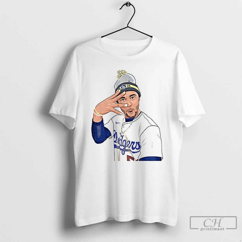 Classic Mookie Betts Baseball La Dodgers T Shirts Unisex