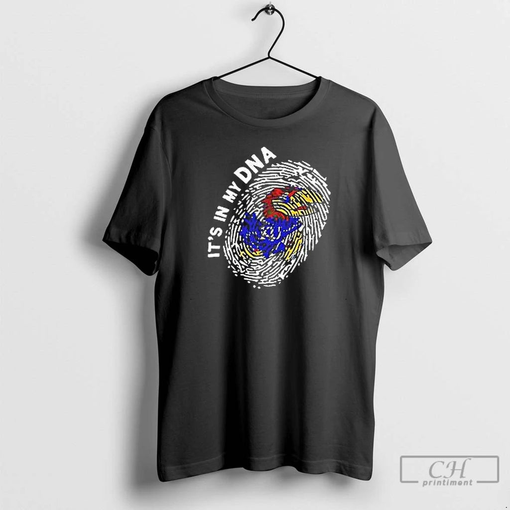 Premium Its In My Dna Kansas Jayhawks T Shirts Unisex