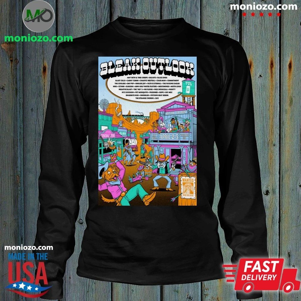 Bleak Outlook Vol 8 4 2-4 5 2026 Tacoma WA Poster Shirt Unisex