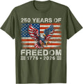 250th American Anniversary Independence 250 Years of Freedom reprint sal Unisex