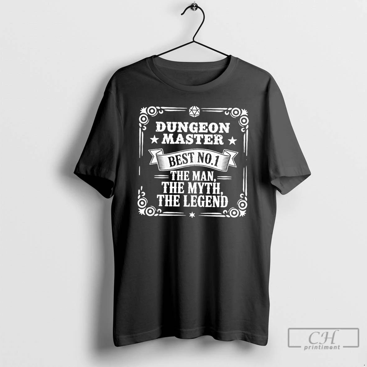 Classic Dungeon Master The Man The Myth The Legend T Shirts Unisex