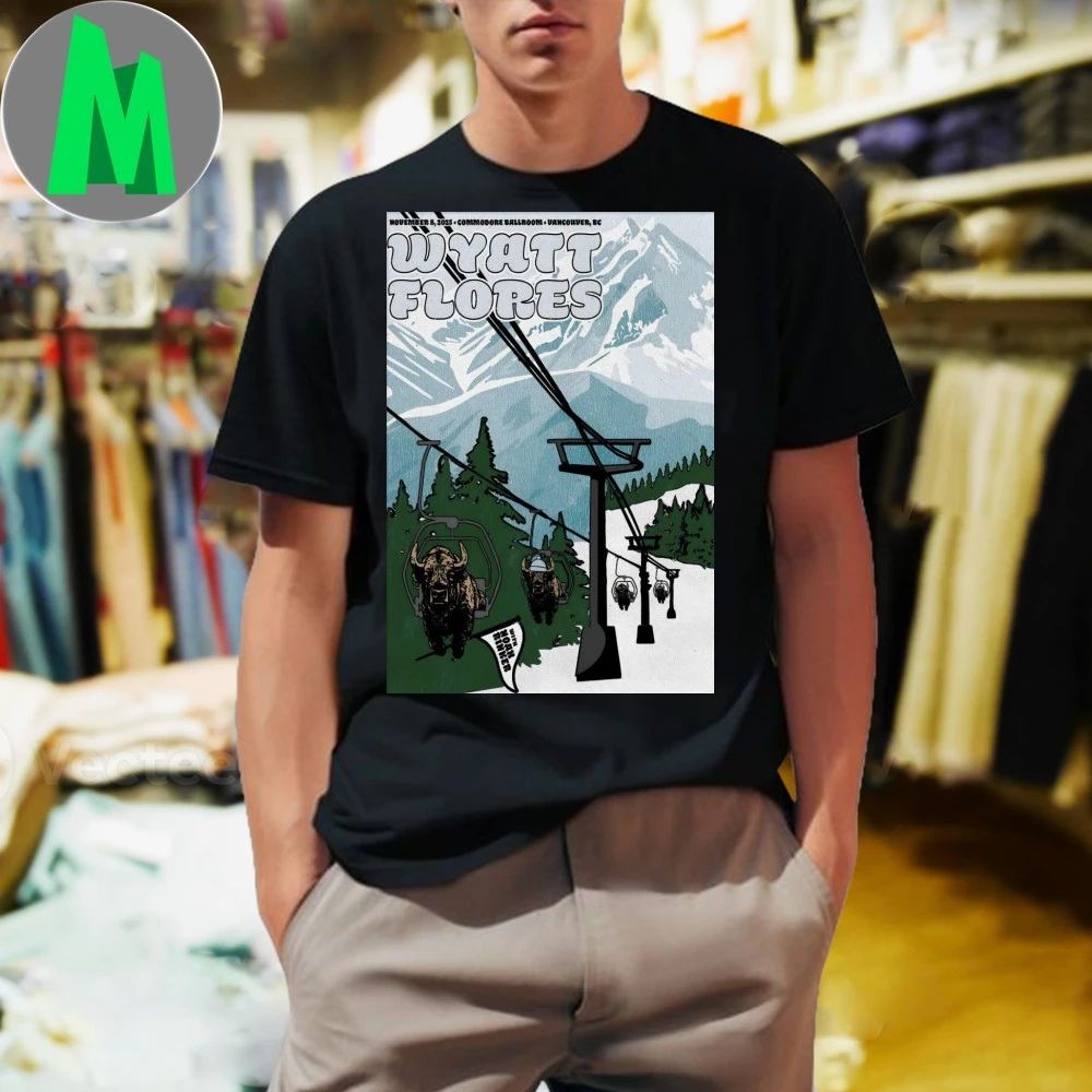 Wyatt Flores 11 8 2025 Vancouver BC Poster Shirt Unisex