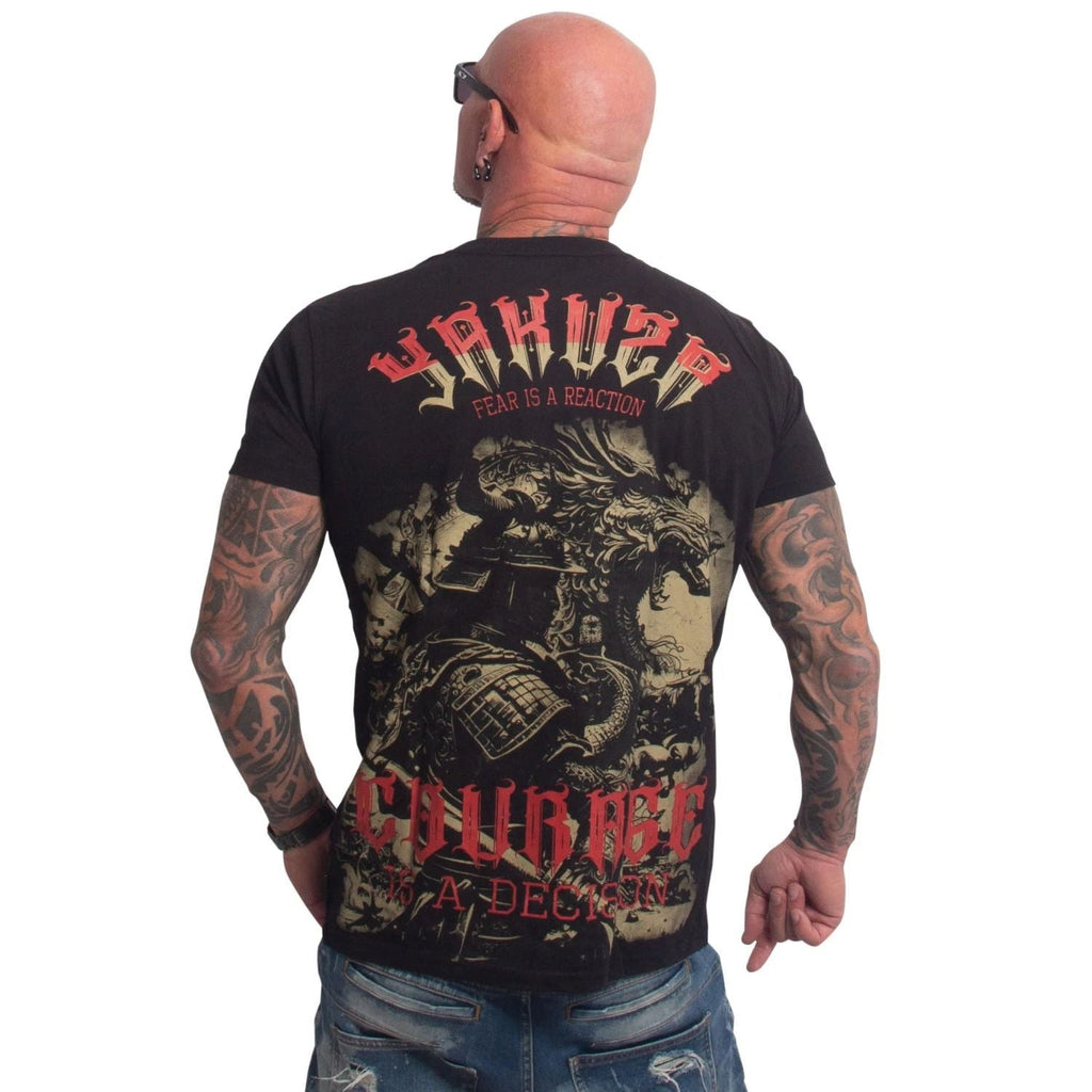 New Yakuza Men's Courage Regular - Black Unisex