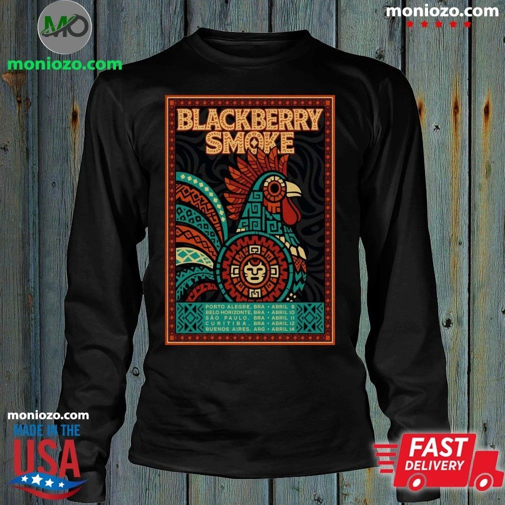 Blackberry Smoke Brazil And Argentina 2026 Poster Shirt Unisex