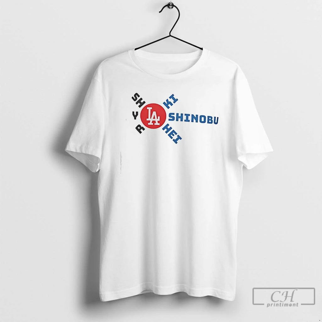 Premium Shohei Yoshinobu Roki Japan La Baseball T Shirts Unisex