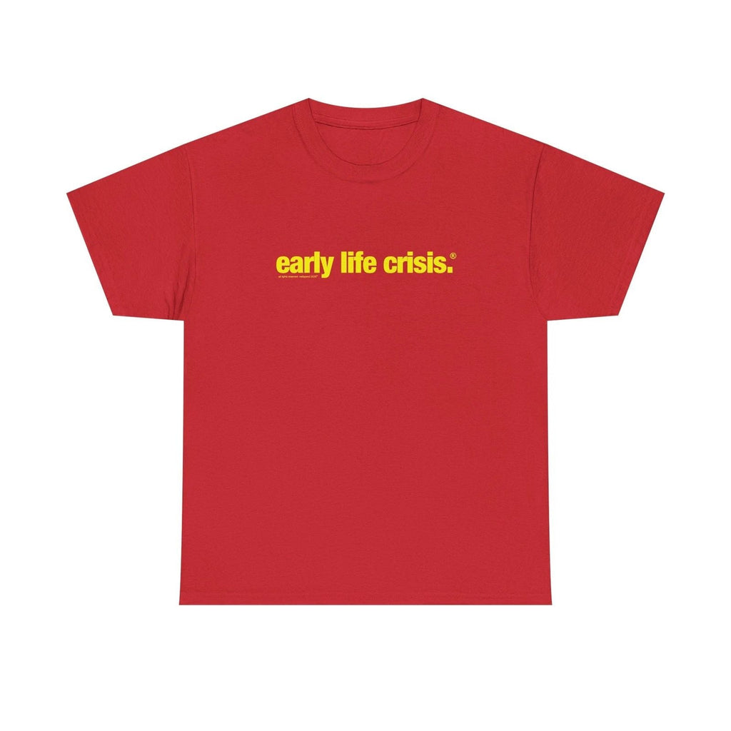 Nettspend Early Life Crisis Wordmark Album Tour Merch s Tees - All Colors Unisex