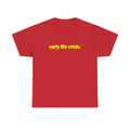 Nettspend Early Life Crisis Wordmark Album Tour Merch s Tees - All Colors Unisex