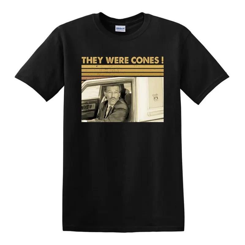 They Were Cones Retro Quote Shirt, Vintage Humor Graphic Tee Unisex