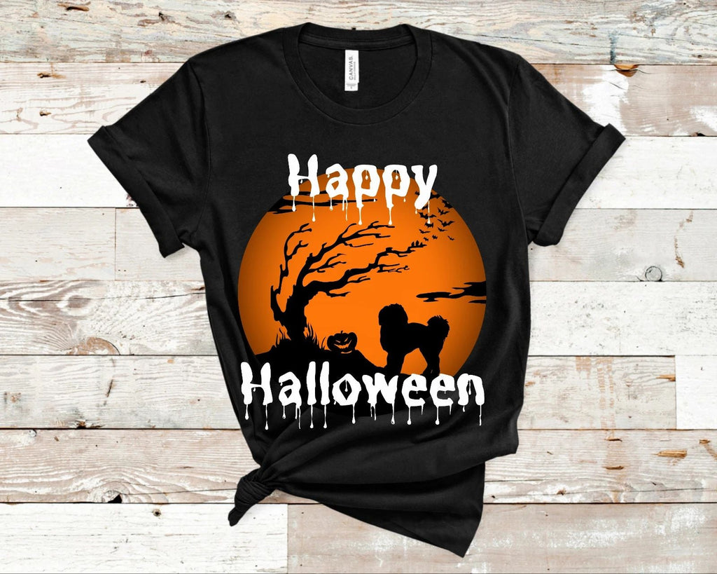 Havanese Halloween Shirt Gift for Dog Mom or Dad Black Unisex TShirt Holiday Unisex
