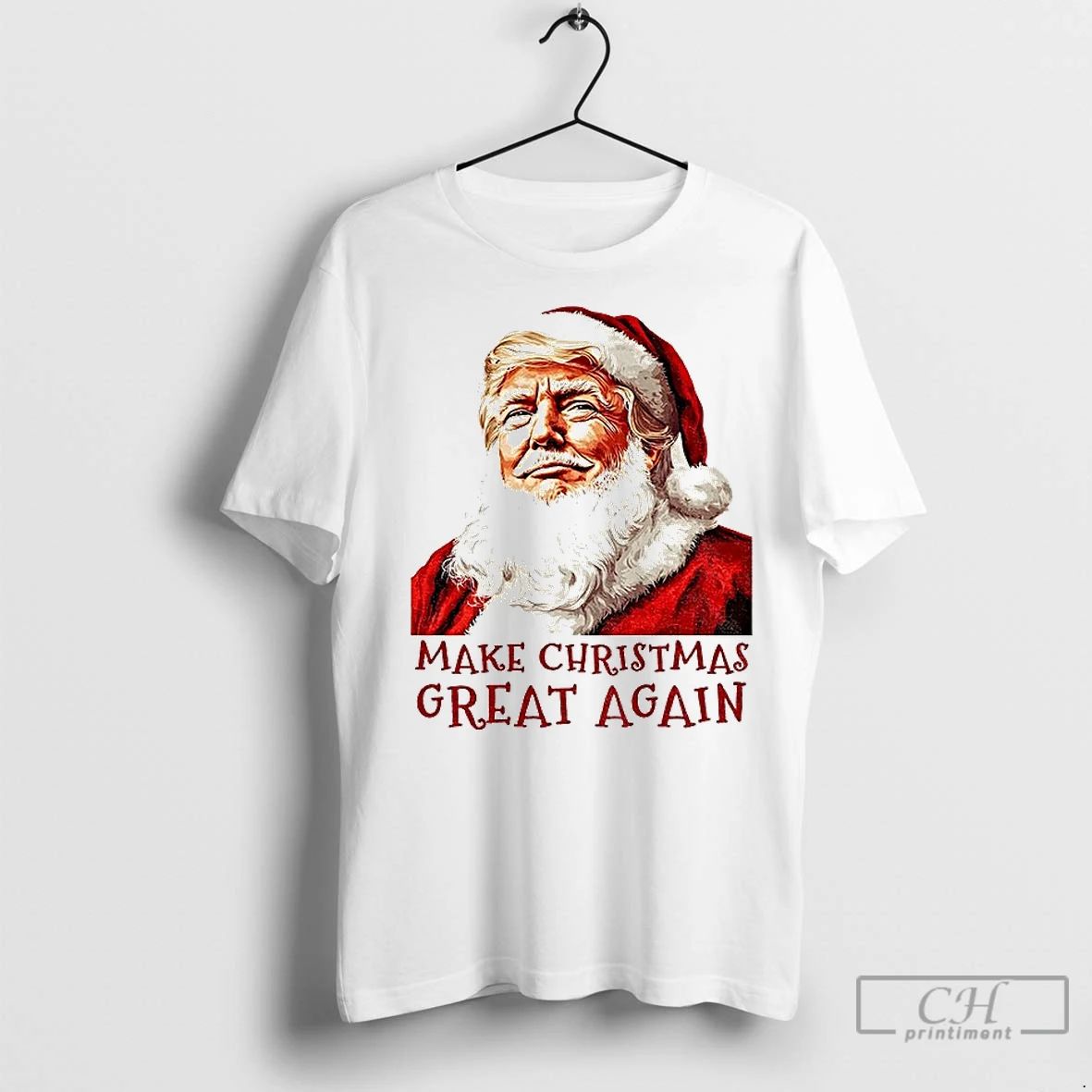 Premium Donald Trump X Santa Claus Make Christmas Great Again Merry Christmas Unisex