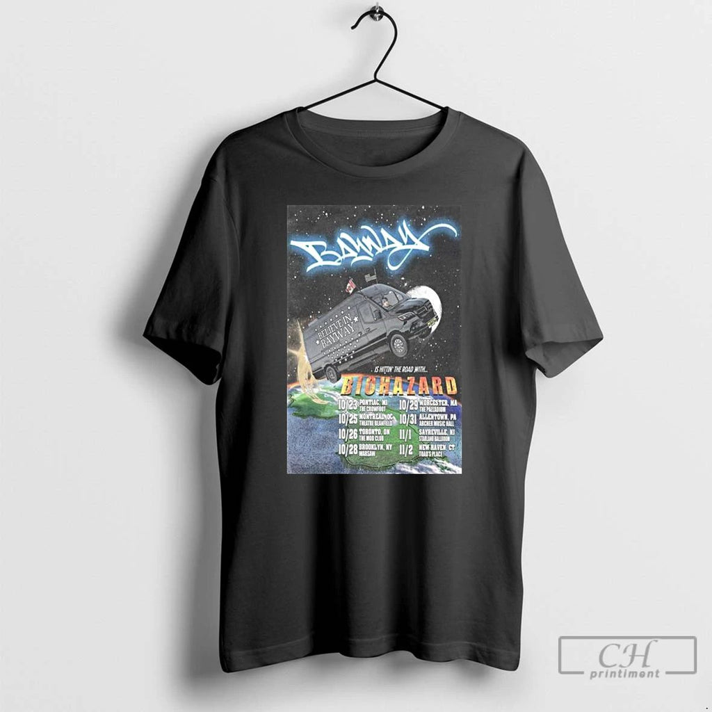 Classic Bayway Is Hittin The Road With Biohazard Tour 2025 Long Sleve T Shirts Unisex