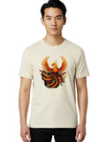 Phoenix-12 Mens Graphic Tee, 100% Cotton, Casual Summer Wear Unisex