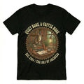 The Cabin Reader's Sanctuary Est 1985 Fireside Cat Book Lover Vintage Te Unisex