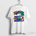 Classic Surf Monster Attacks Coast Line T Shirts Unisex