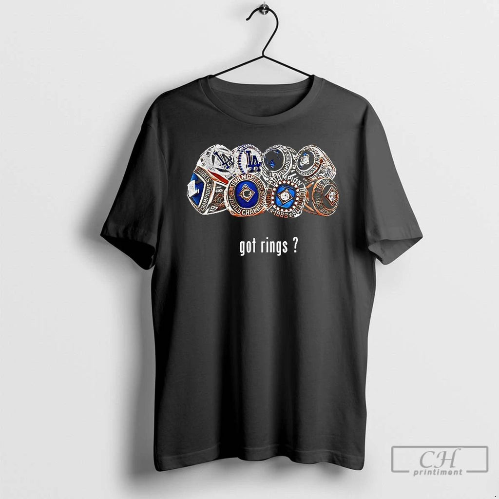 Premium Los Angles Dodgers World Series Champions Got Rings T Shirts Unisex