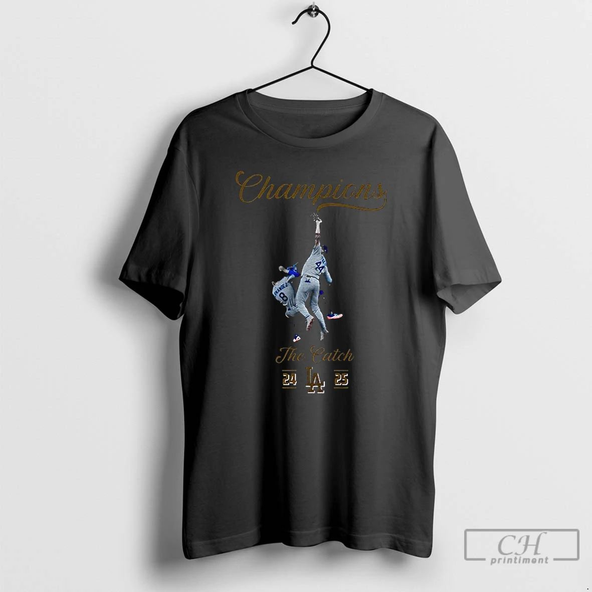 Premium The Catch Andy Pages Game 7 Los Angeles Dodgers 2025 World Series Champions Back Unisex