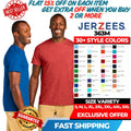 Jerzees 363M Classics Unisex Short Sleeve Round Neck 100% Cotton Stylish Unisex