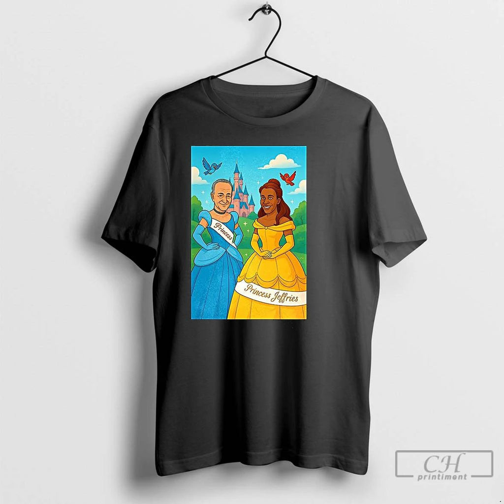 Classic Princess And Princess Jeffries No Kings Cartoon T Shirts Unisex
