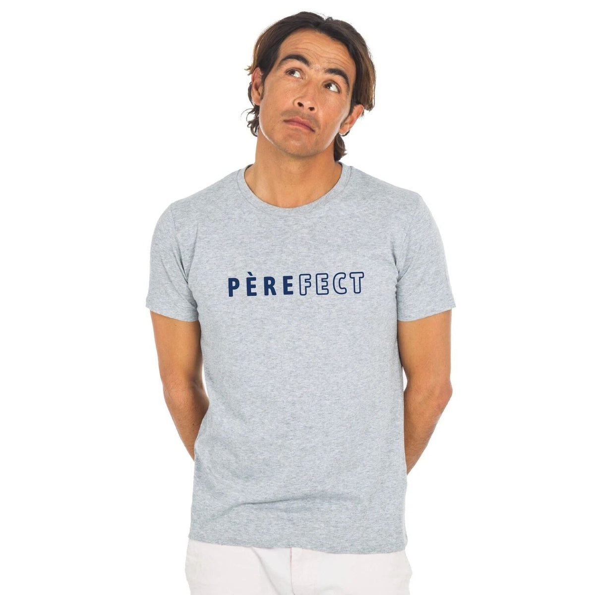 Men's Short Sleeve Gray, PERFECT 2 WAF Unisex