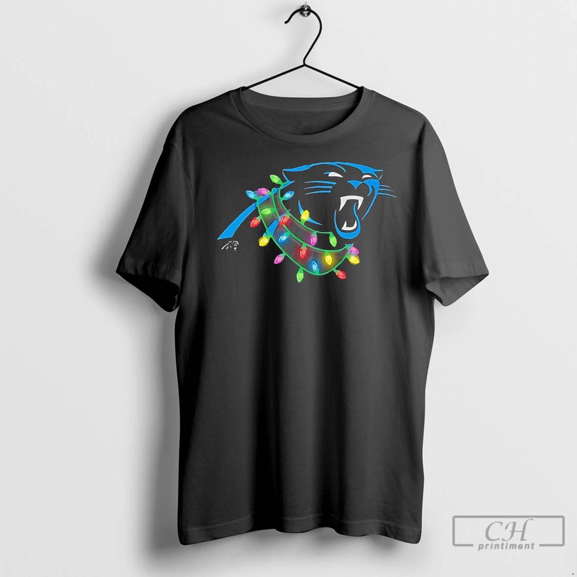 Premium Carolina Panthers Logo Christmas Light Unisex