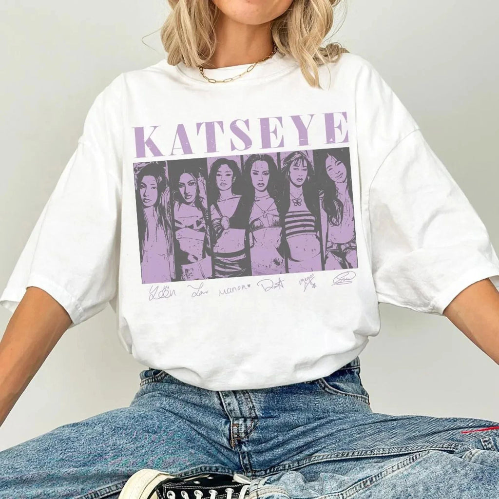 Y2K Pop Girl Music Graphic Tee Soft Cute Aesthetic Fan Shirt Unisex
