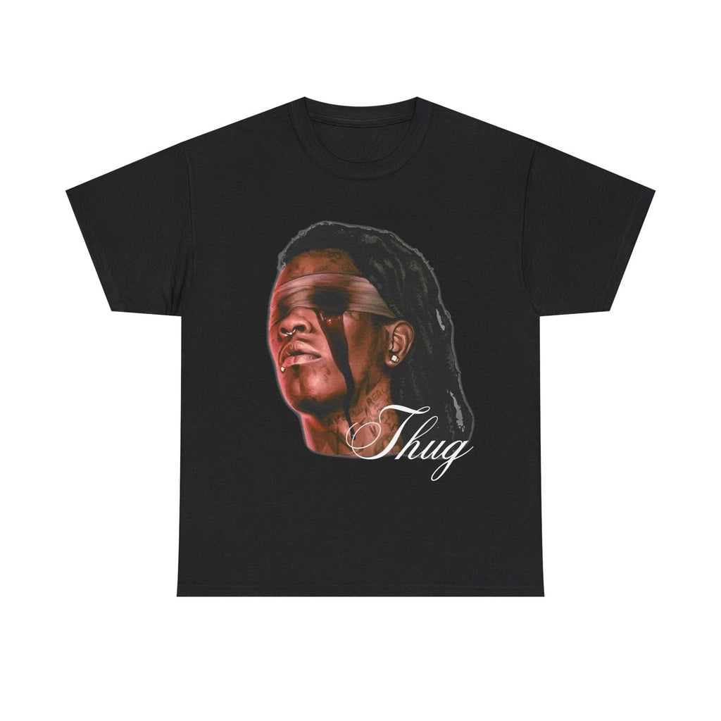 Young Thug Big Face Tee, Men's Graphic , Unisex Cotton Tee, Hip Hop Music Unisex