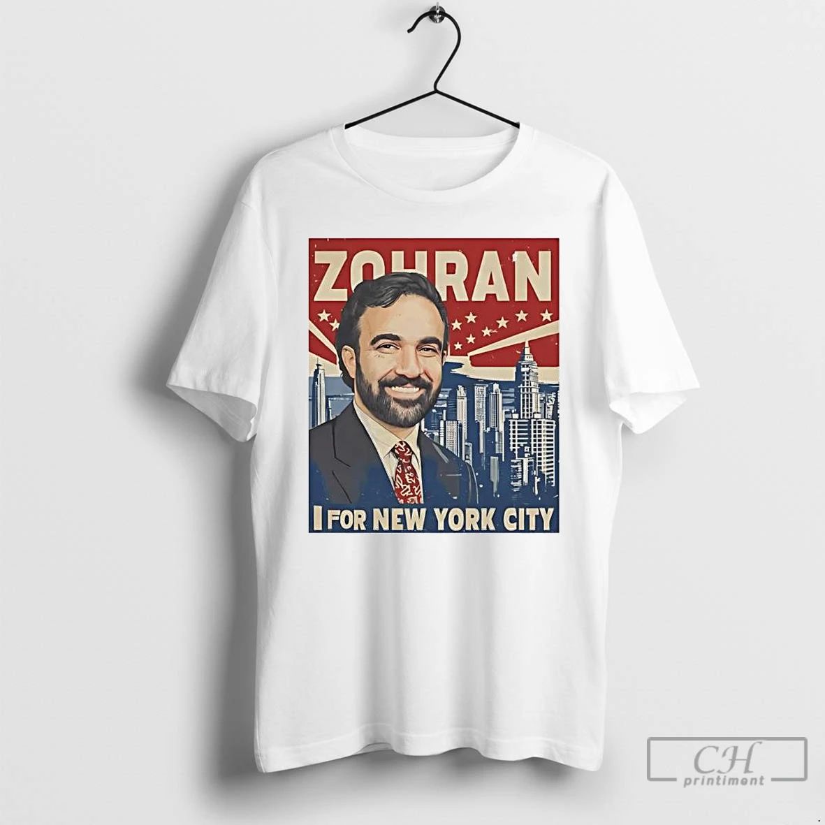 Premium Zohran Mamdani For New York City Retro T Shirts Unisex