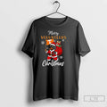 Premium Santa Merry Tennessee Volunteers Mascot Merry Christmas 2025 T Shirts Unisex