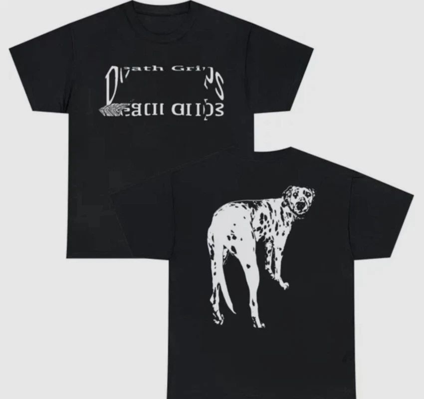 Hot!! DEATH GRIPS Dalmatian Black Size S-5XL Unisex