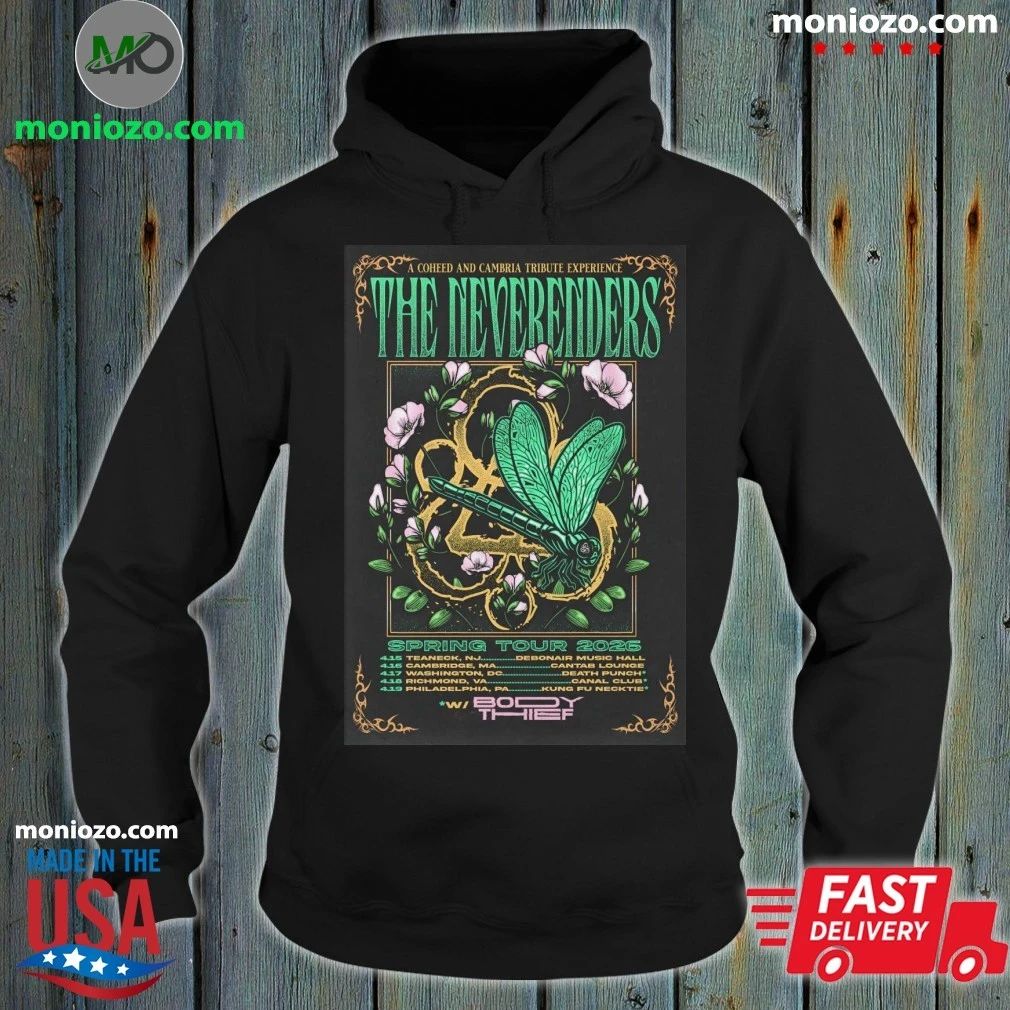 The Neverenders Spring 2026 Tour Poster Shirt Unisex