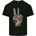 Vacation Peace Gesture Holiday Travel Mens Cotton Tee Top Unisex
