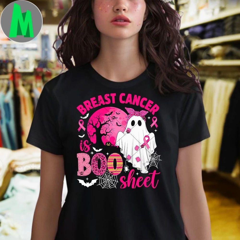 Original Breast Cancer Is Boo Sheet Halloween Shirt Unisex